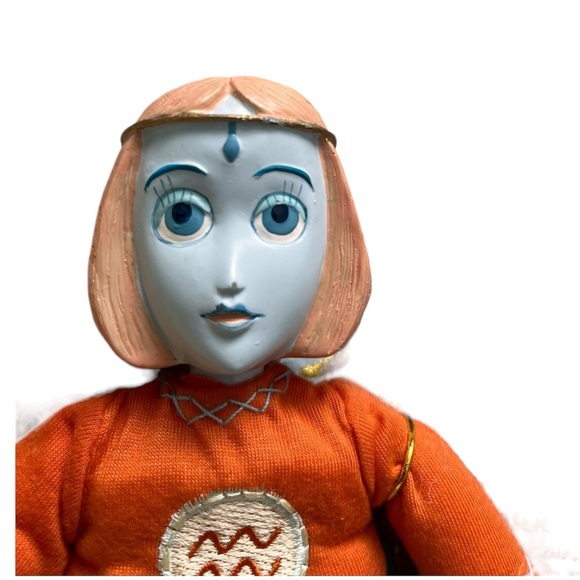 Aquarius Angels of the Zodiac. Posable Doll Figurine January February - Picture 2 of 14